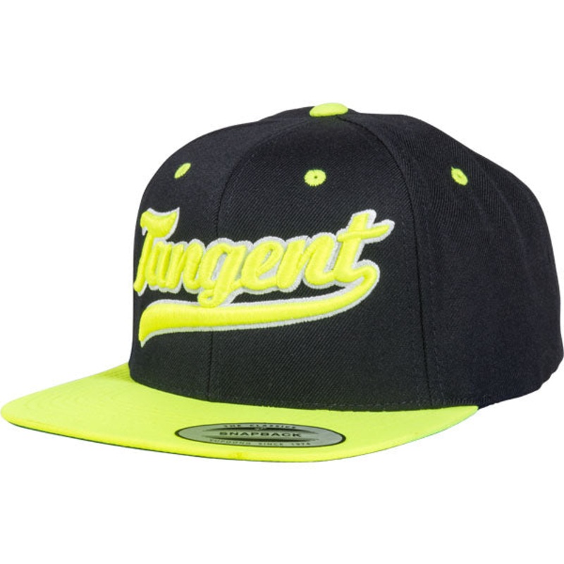 Tangent Snapback Hat-Black/Yellow