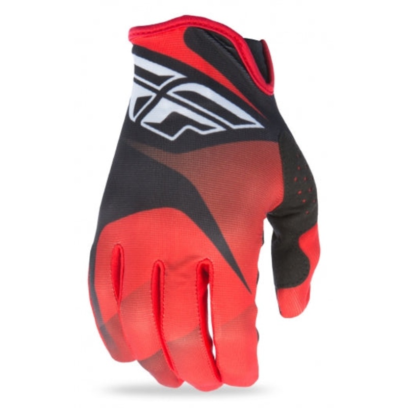 Fly Racing 2017 Lite Glove-Red/Black/White Youth Small (4)