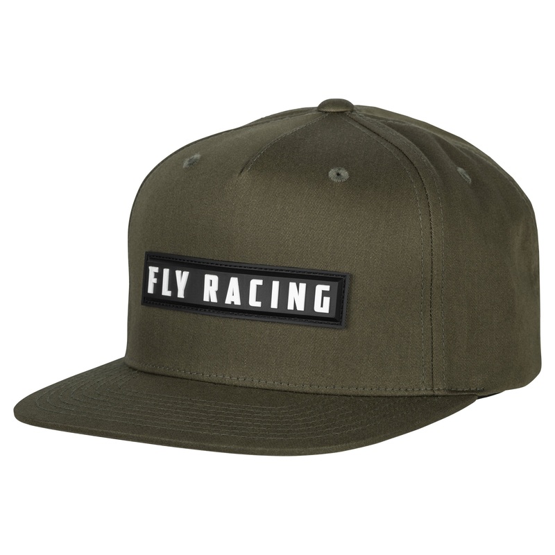 Fly Racing 2022 Boss Hat-Olive Adult