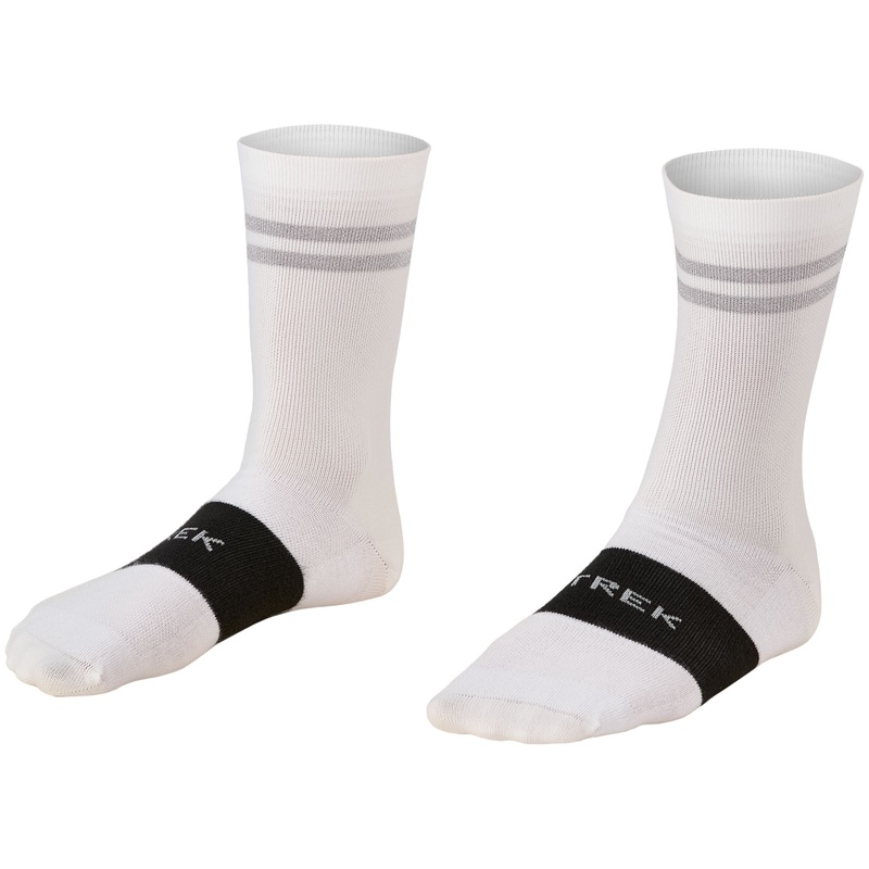 Sock Trek Race Reflective Crew X-Large (45-47+) White