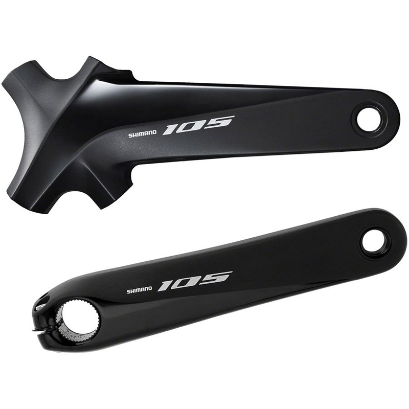 105 FC-R7000 Crankset - 160mm 11-Speed W/O Rings 110 BCD Hollowtech Crank Arms Hollowtech II Spindle Interface BLK