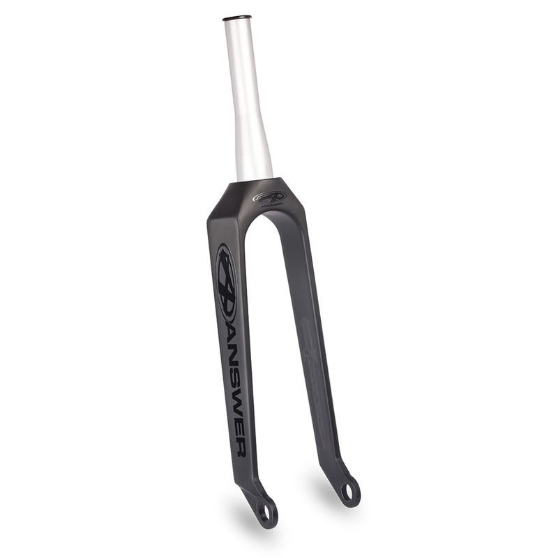 Tapered Dagger Carbon Fork Os20 Tapered 20mm Matte Black