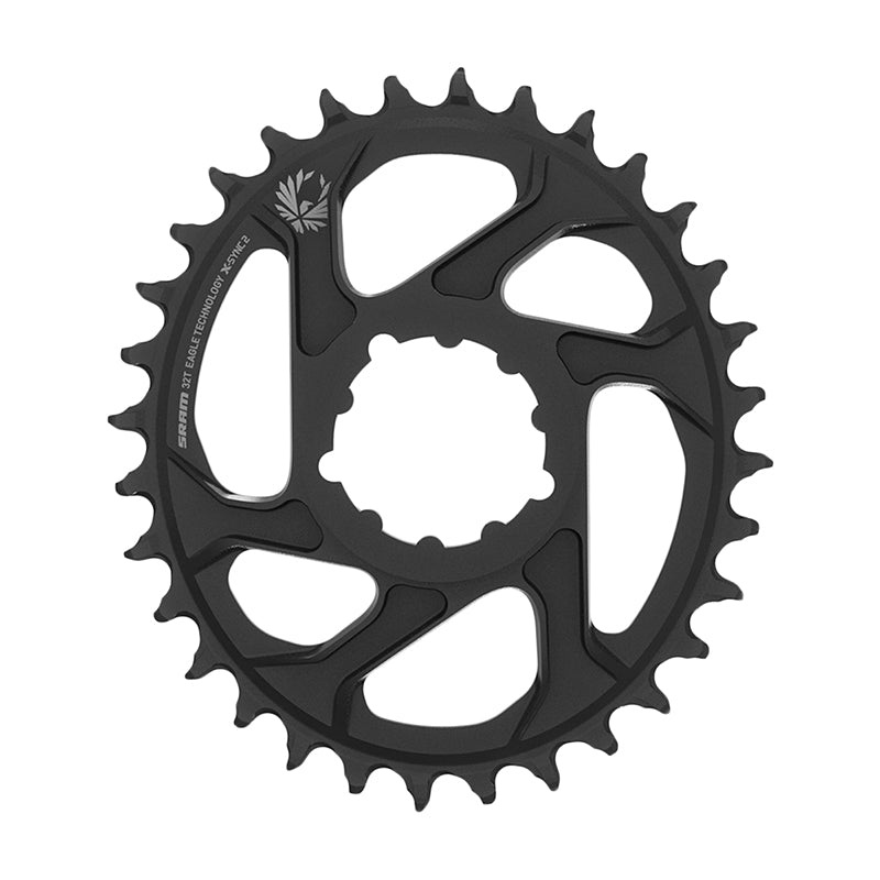 X-Sync 2 Eagle Direct Mount Oval Chainring - 32 Tooth 3mm Boost Offset 12-Speed BLK