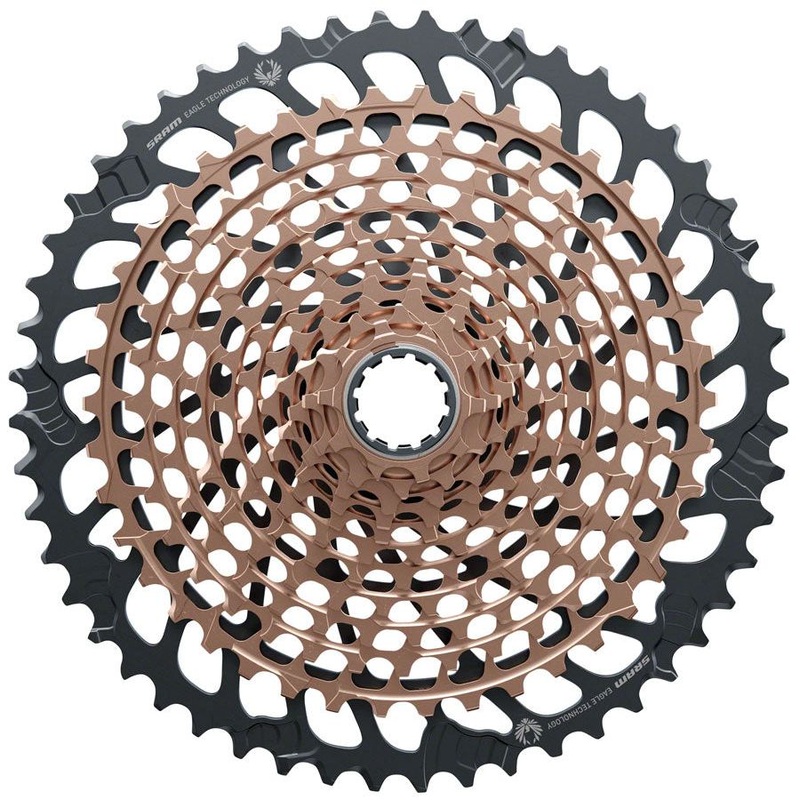 XX1 Eagle XG-1299 12-Speed Cassette 10-12-14-16-18-21-24-28-32-36-42-50 Gold/Black 10-50