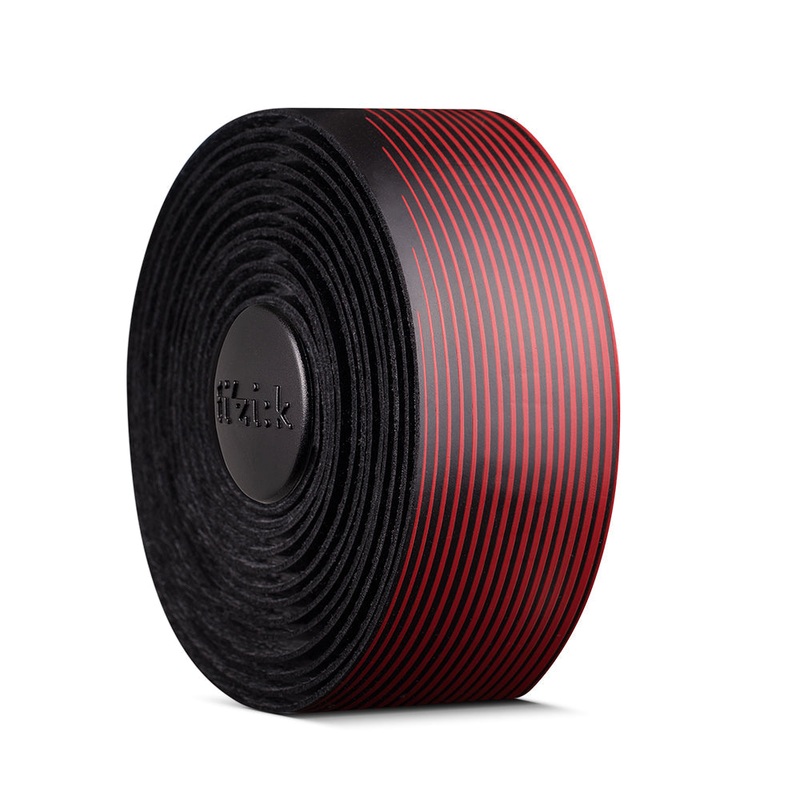 Vento Microtex Tacky Bar Tape Black / Red 2mm