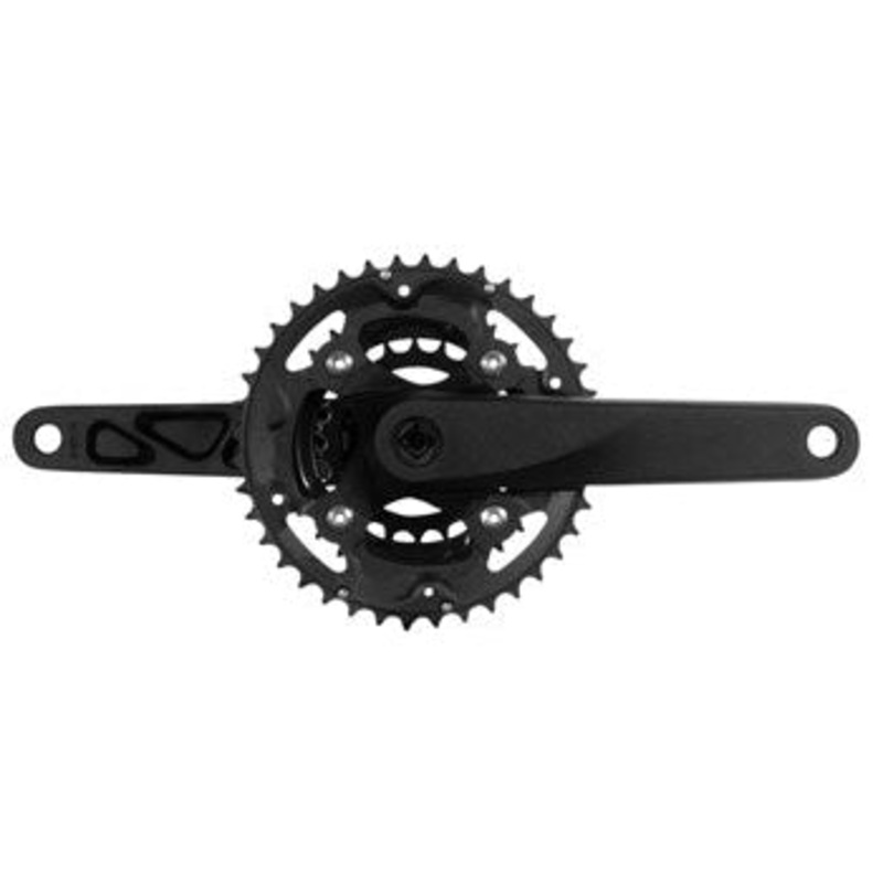 X3s Bicycle Crankset - 175mm, 9/10 Speed, 40/30/22t, 96/64 BCD, JIS Square Taper Spindle Inferface