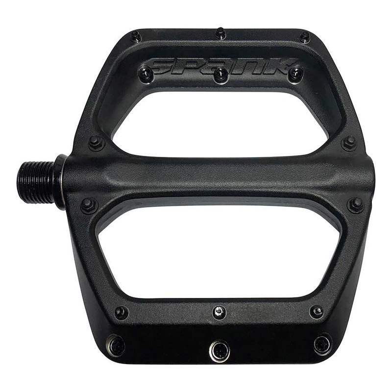 Spank Spoon DC Alloy Platform Pedals - 9/16" - Black