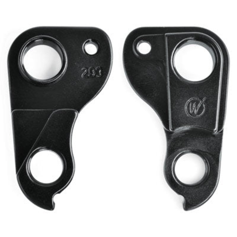 Wmfg Derailleur Hanger #293 Replacement Derailleur Hangers Wheels Mfg. Derailleur NA Black