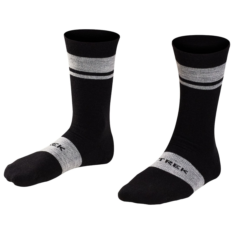 Sock Trek Race Merino Wool Padded Crew Medium (39-41) Black