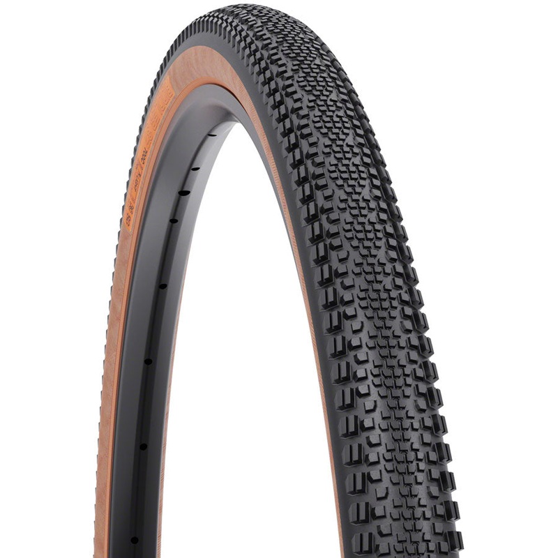WTB Riddler Tire - 700 x 37 TCS Tubeless Folding BLK/Tan Light/Fast Rolling Dual DNA SG