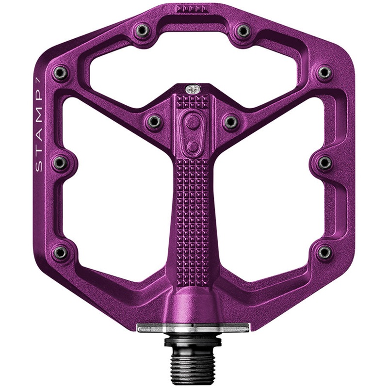 Crankbrothers Stamp 7 Pedals - Platform Aluminum 9/16" Purple Small