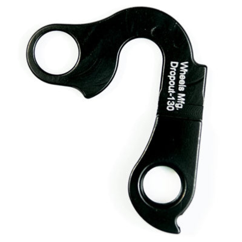 Wmfg Derailleur Hanger #130 Replacement Derailleur Hangers Wheels Mfg. Derailleur NA Black