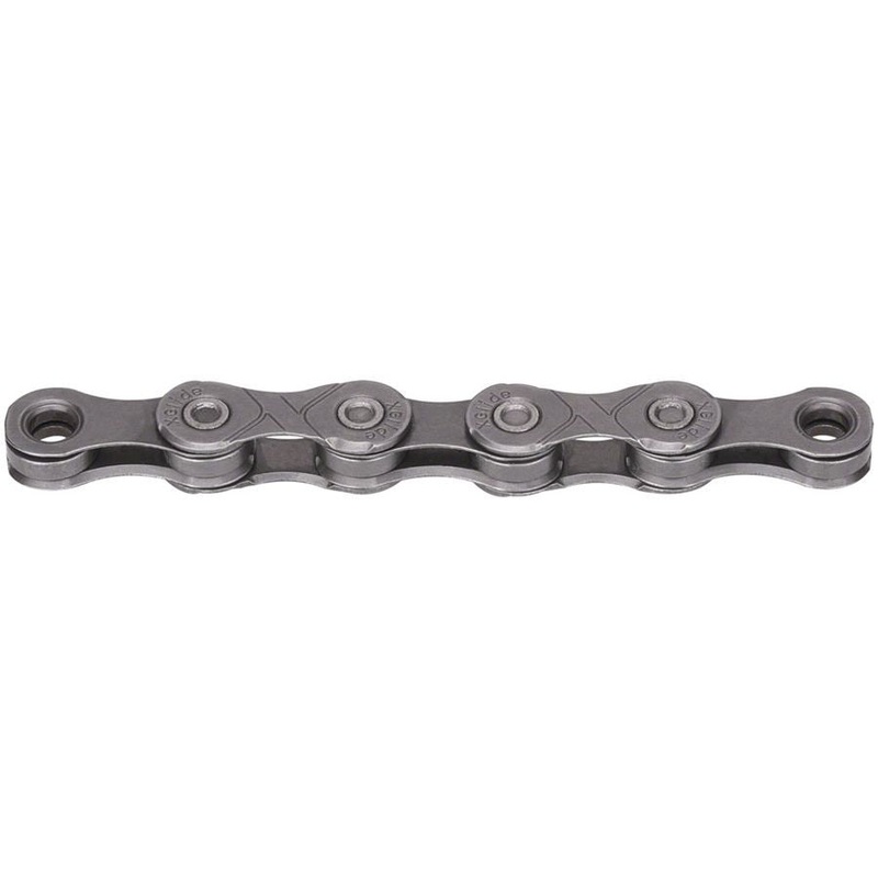 XGlide Chain - 9/10/11-Speed, 126L, Optimized for Shimano CUES Drivetrain, Gray