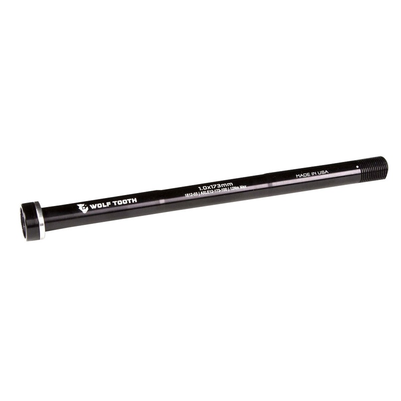 Components Rear Replacement Thru-Axle 1.0x173mm - Black