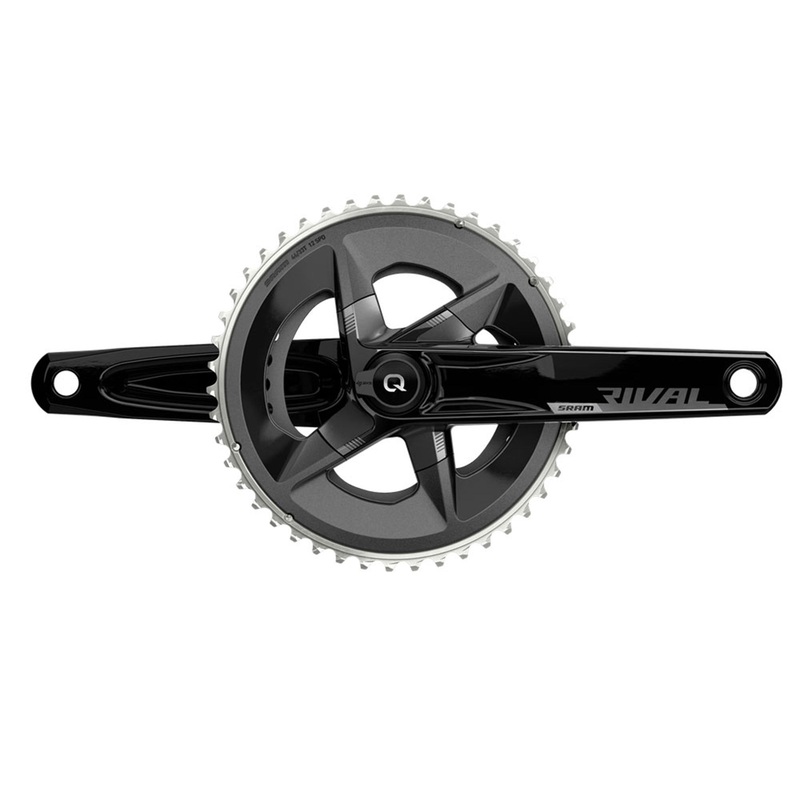 SRAM Rival Dub Power Meter Crankset 46x33 Black 160mm
