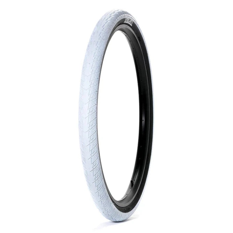 26x2.35 Theory Method BMX Tire - White w/ Black Sidewall