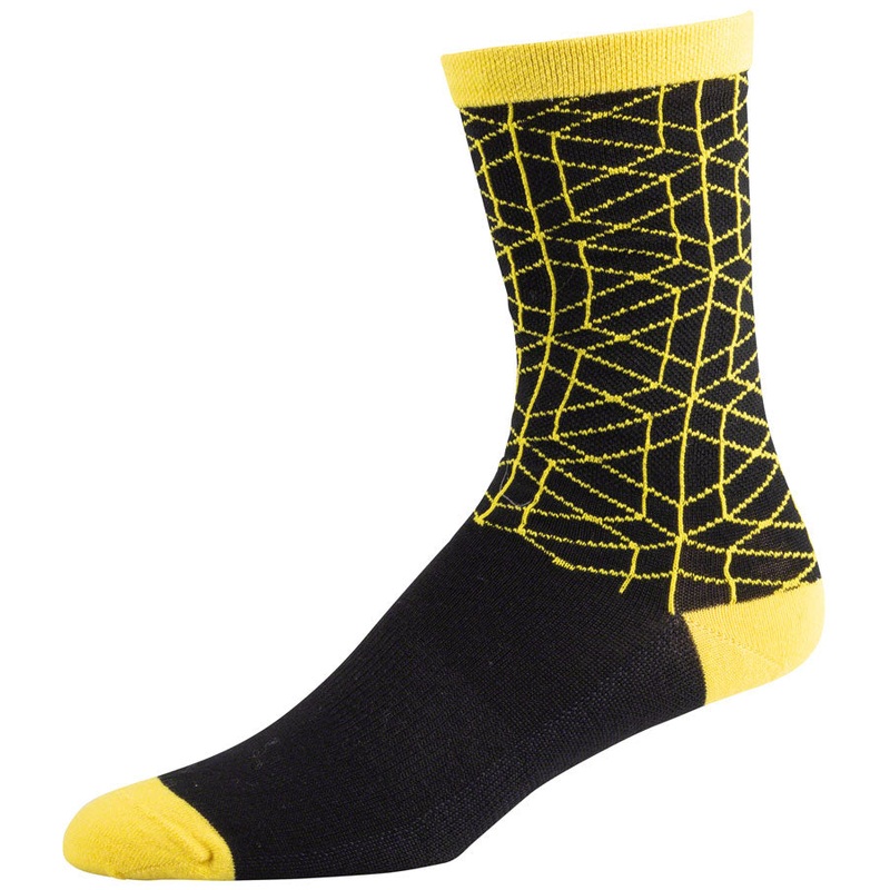 45NRTH Lumi Lightweight Wool Sock - Yellow Small