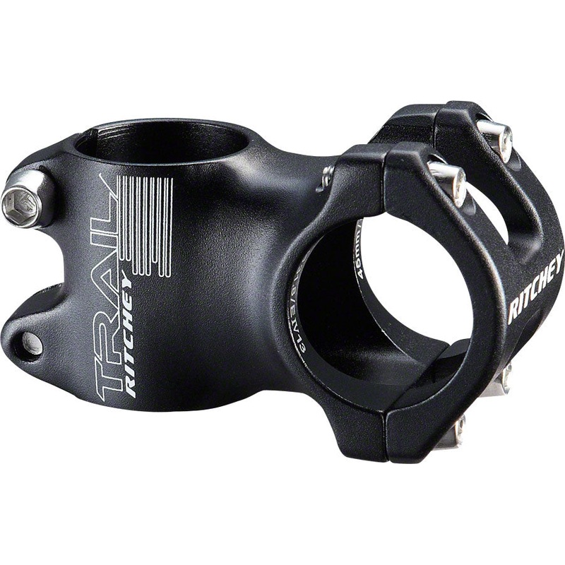 Ritchey Trail Stem - 80mm 31.8 Clamp +/-0 1 1/8" Alloy Black